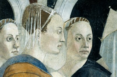 The Legend of the True Cross (detail) by Piero della Francesca