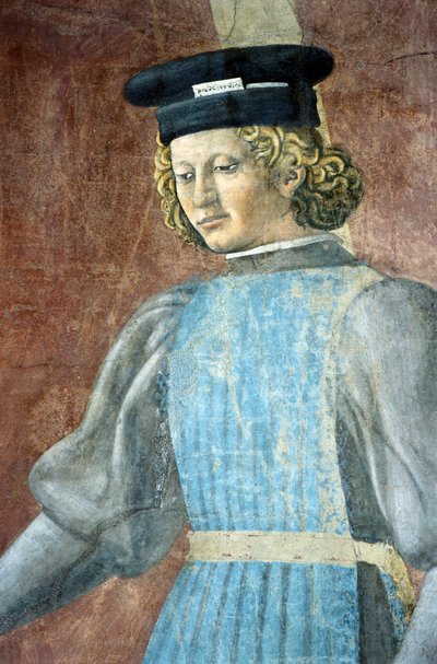 The Legend of the True Cross showing torture of Jew (detail) by Piero della Francesca