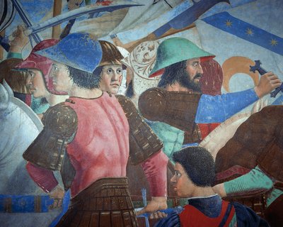 Legend of the True Cross (detail) by Piero della Francesca
