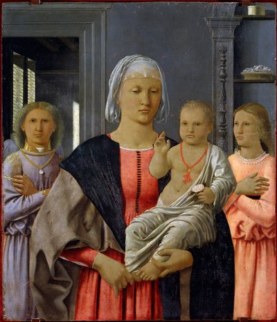 Madonna di Senigallia or Madonna and Child with Two Angels by Piero della Francesca