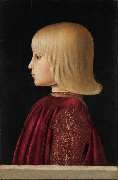 Portrait of a Boy, Guidobaldo Da Montefeltro by Piero della Francesca