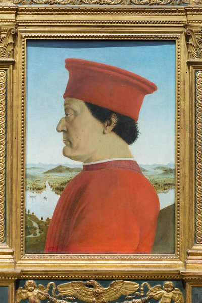 Portrait of the Duke of Urbino, Federico da Montefeltro by Piero della Francesca