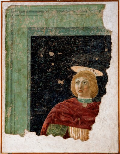 Saint Julian Fresco by Piero della Francesca by Piero della Francesca