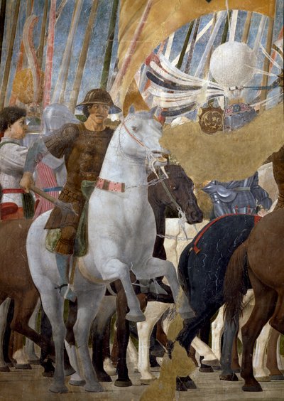 The Legend of the True Cross (detail) by Piero della Francesca