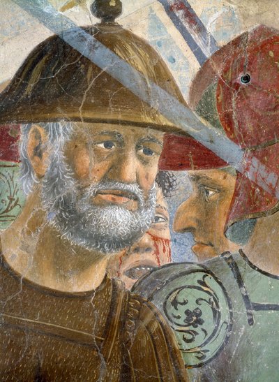 The Legend of the True Cross (detail) by Piero della Francesca