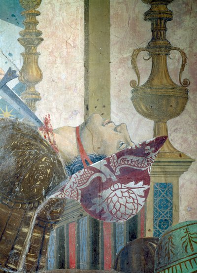 The Legend of the True Cross (detail) by Piero della Francesca