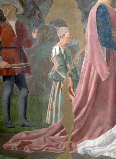 The Legend of the True Cross (detail) by Piero della Francesca