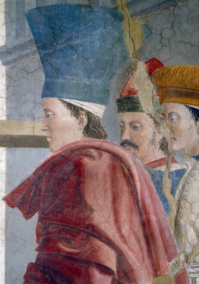 The Legend of the True Cross (detail) by Piero della Francesca