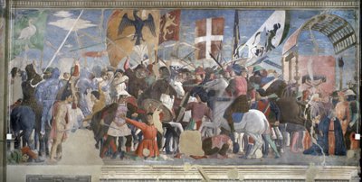 The Victory of Heraclius and the Execution of Chosroes, from the True Cross Cycle by Piero della Francesca