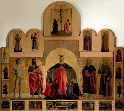 Detail (The Misericordia Altarpiece) by Piero della Francesca