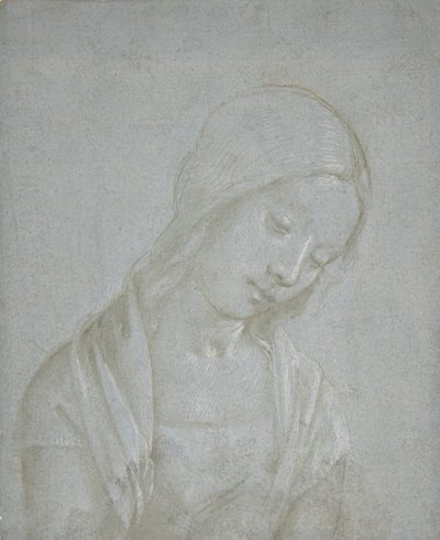 Bust of a Young Woman by Piero di Cosimo.