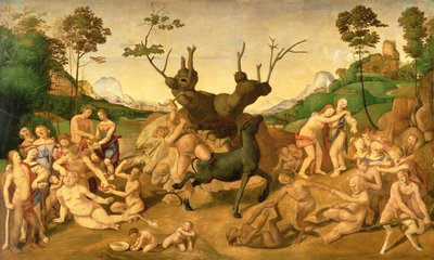The Misfortunes of Silenus, c.1500 by Piero di Cosimo