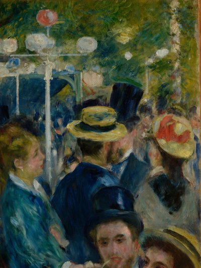 Dance at Le moulin de la Galette by Pierre-Auguste Renoir