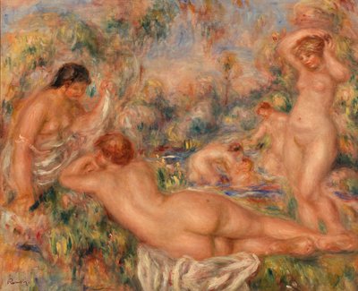Bathers by Pierre-Auguste Renoir
