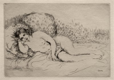 Nude Woman Reclining by Pierre-Auguste Renoir