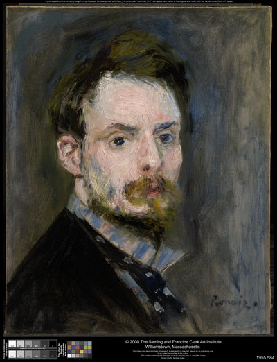 Self-Portrait by Pierre-Auguste Renoir