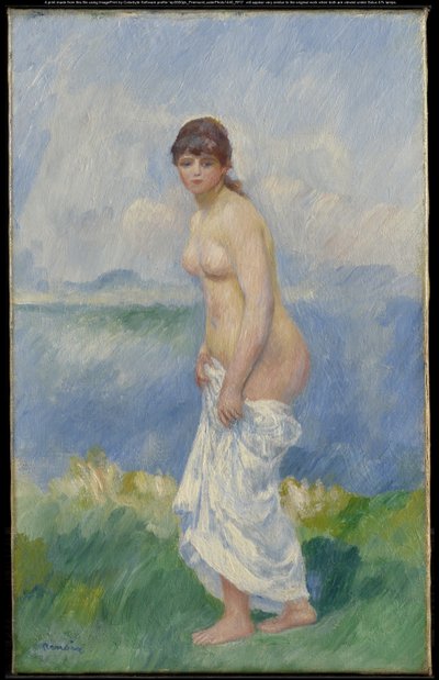 Standing Bather by Pierre-Auguste Renoir