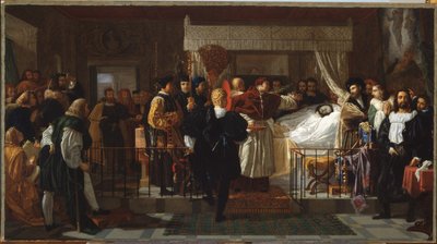 Honors Rendered to Raphael on His Deathbed by Pierre-Nolasque Bergeret
