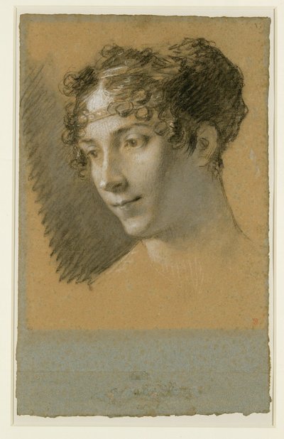 Head of Empress Josephine by Pierre-Paul Prud