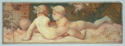 Drawing (France), Late 19th Century by Pierre-Victor Galland