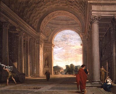 The Interior of a Church in Rome by Pierre Lemaire