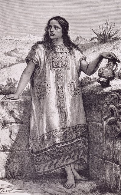 Young Toltec Girl, from 