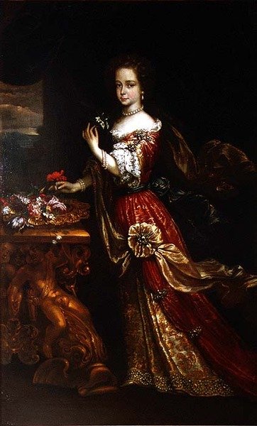 Portrait of a Lady, Possibly Henrietta Anne, Duchess of Orleans (1644-70), Daughter of Charles I by Pierre (circle of) Mignard