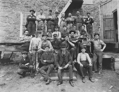 Employees at Henry Clay Factory, 1905 by Pierre A. Gentieu