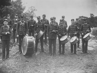 Henry Clay Drum Corps, 30th May 1889 by Pierre A. Gentieu