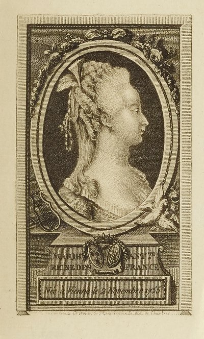 Marie Antoinette, Queen by Pierre Adrien Le Beau