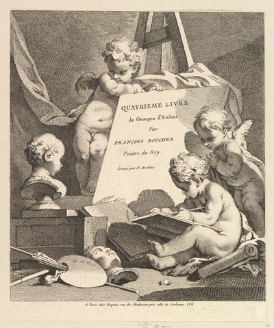 Frontispiece by Pierre Alexandre Aveline
