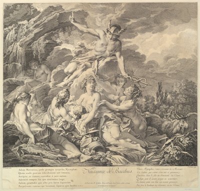 Birth of Bacchus by Pierre Alexandre Aveline