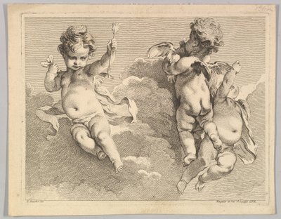 Three Loves, One of Which Holds an Arrow by Pierre Alexandre Aveline