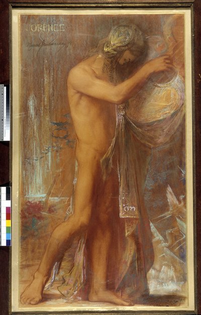 Orpheus Playing the Cithar by Pierre Amedee Marcel Beronneau