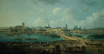 Panoramic View of Tours, 1787 by Pierre Antoine Demachy