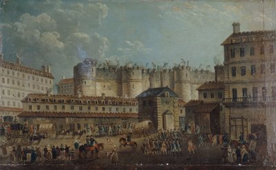 The Storming of the Bastille on 14 July 1789 by Pierre Antoine Demachy