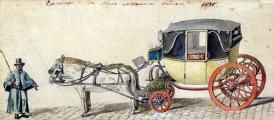 Horse and Carriage by Pierre Antoine Lesueur