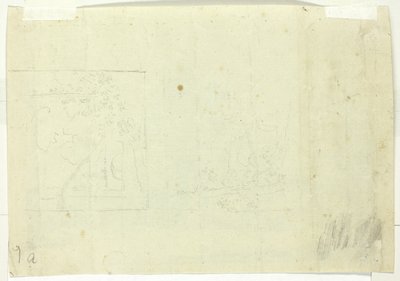 Two Sketches of a Park by Pierre Antoine Mongin