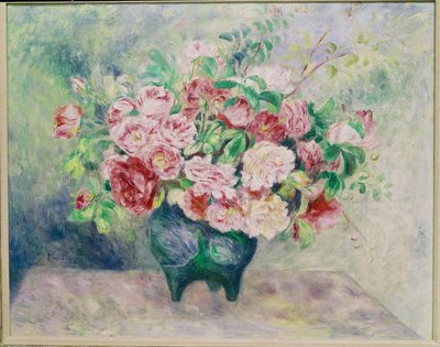 A Bouquet of Flowers by Pierre Auguste Renoir