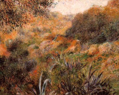 Algerian Landscape, the Ravine of the Wild Woman by Pierre Auguste Renoir