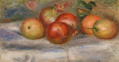 Apples, Orange, and Lemon by Pierre Auguste Renoir