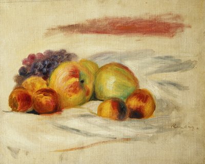 Apples and Grapes by Pierre Auguste Renoir