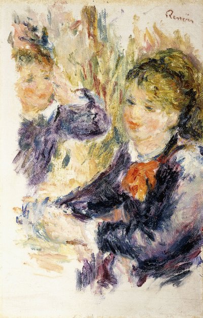 At the Milliner by Pierre Auguste Renoir