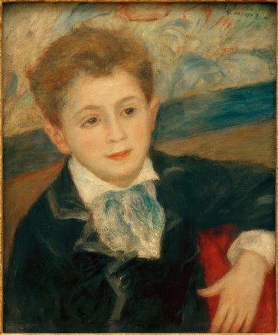 Portrait of Paul Meunier, Son of Murer by Pierre Auguste Renoir