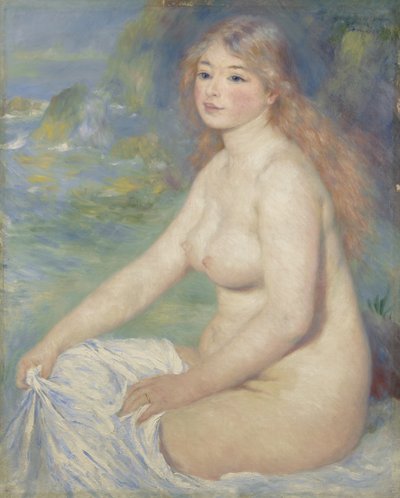 Blonde Bather by Pierre Auguste Renoir
