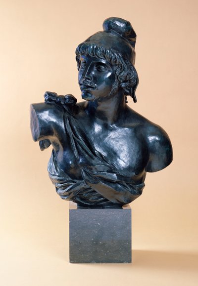 Bust of Paris with a Beard by Pierre Auguste Renoir