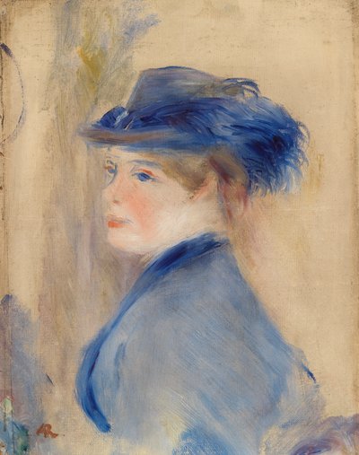 Bust of a Woman by Pierre Auguste Renoir