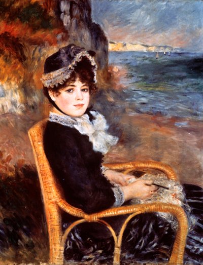 By the Seashore by Pierre Auguste Renoir