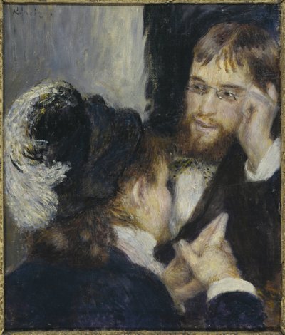 Conversation by Pierre Auguste Renoir