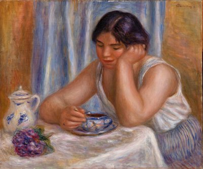 Cup of Chocolate by Pierre Auguste Renoir